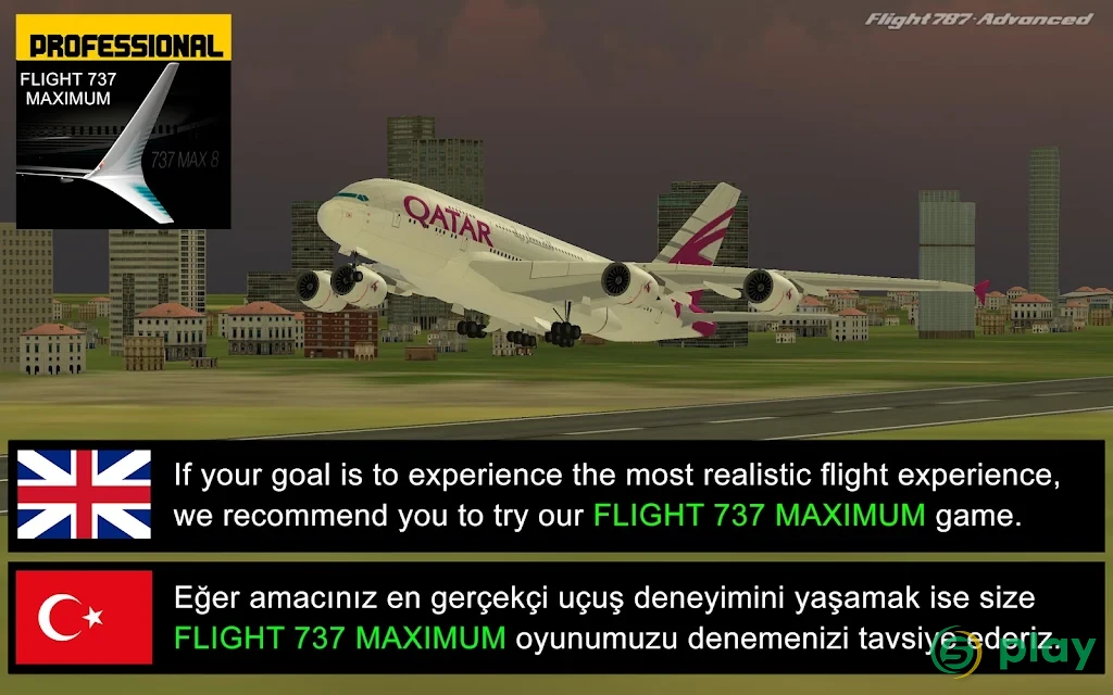 Flight 787 - Advanced — скриншот 1