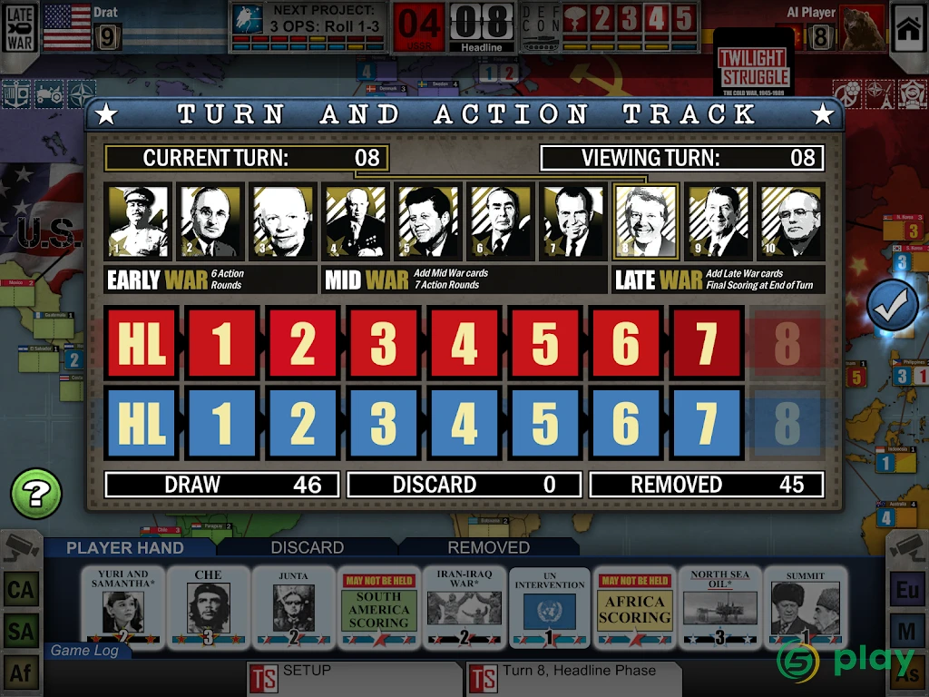 Twilight Struggle — скриншот 10
