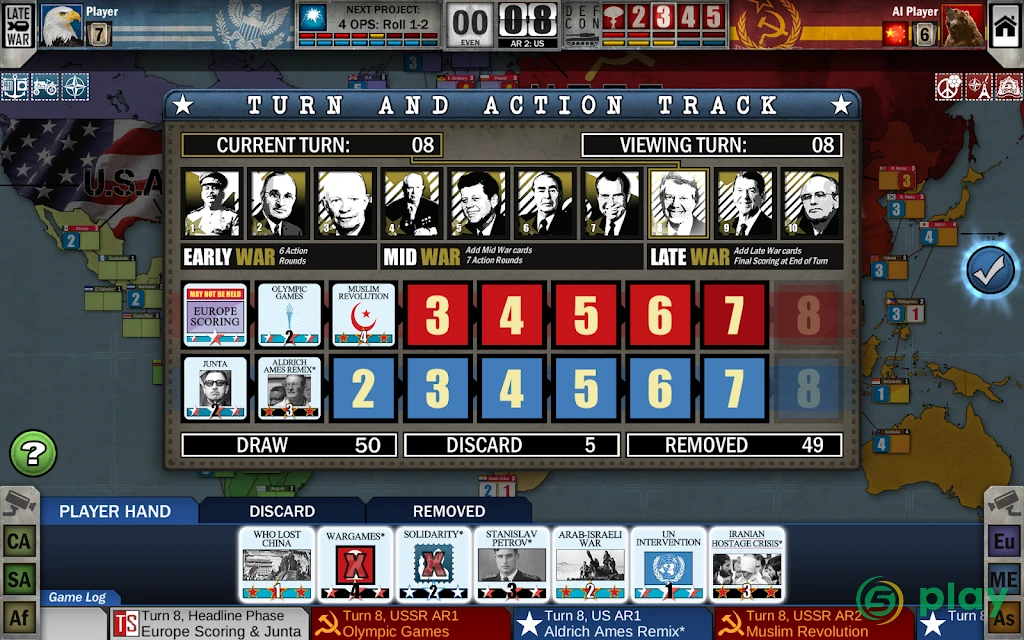 Twilight Struggle — скриншот 8