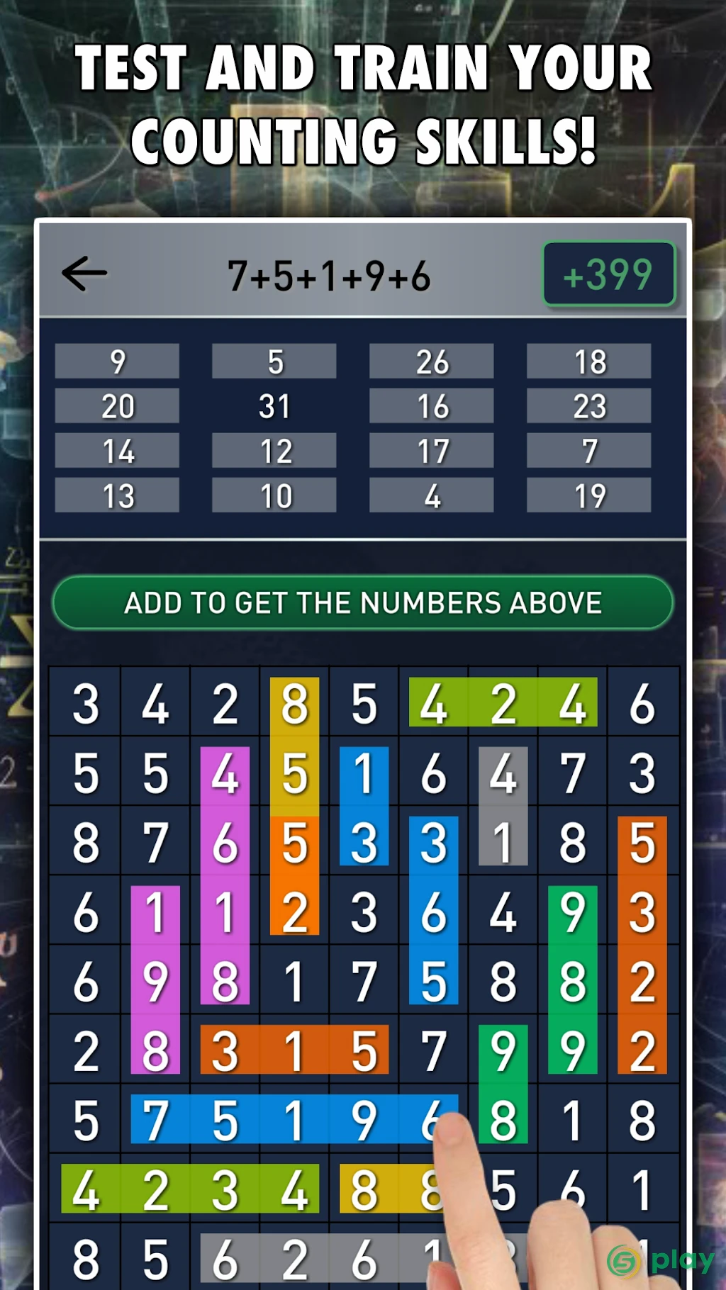 Hidden Numbers PRO — скриншот 1