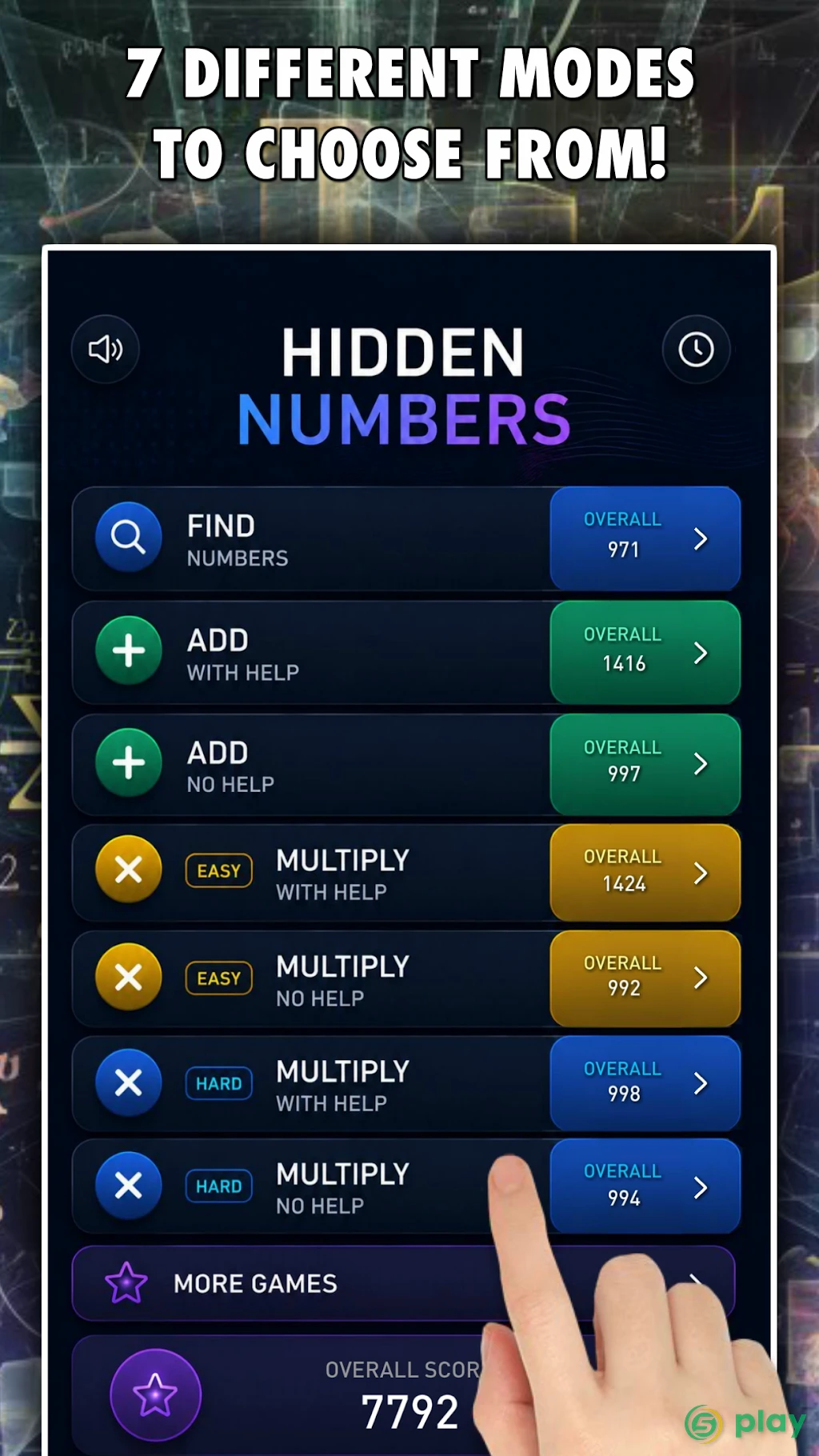 Hidden Numbers PRO — скриншот 3
