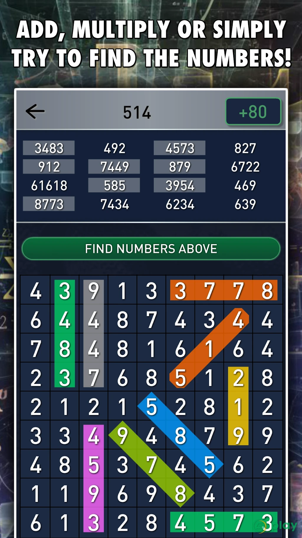Hidden Numbers PRO — скриншот 4