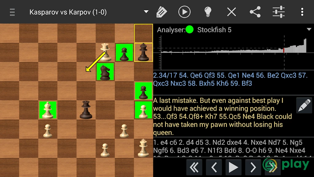 Hawk Chess — скриншот 6