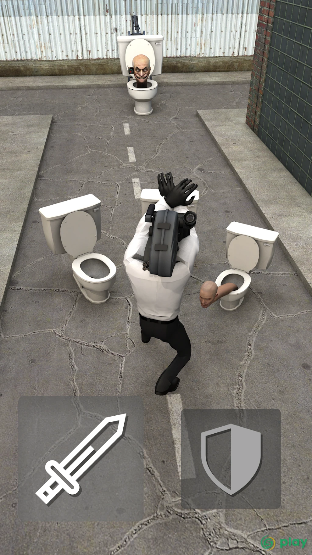 Toilet Fight: Open World — скриншот 1