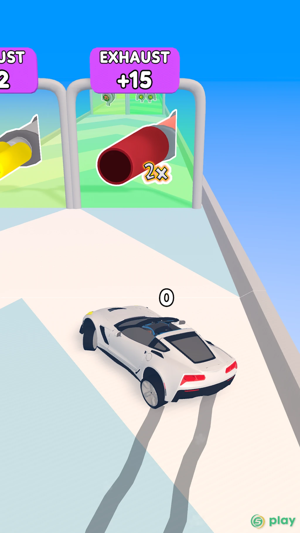 Build A Car: Racing Game — скриншот 1