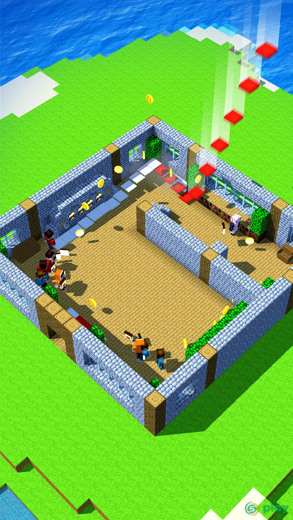 Tower Craft 3D – Строительство блоков идл — скриншот 2
