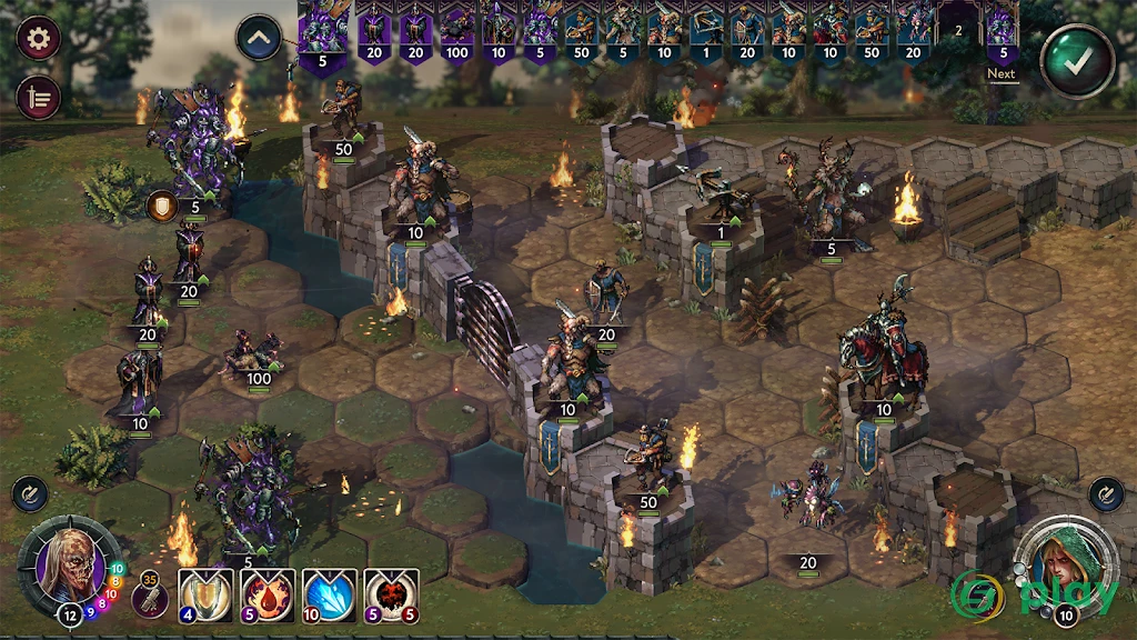 Songs of Conquest Mobile — скриншот 6