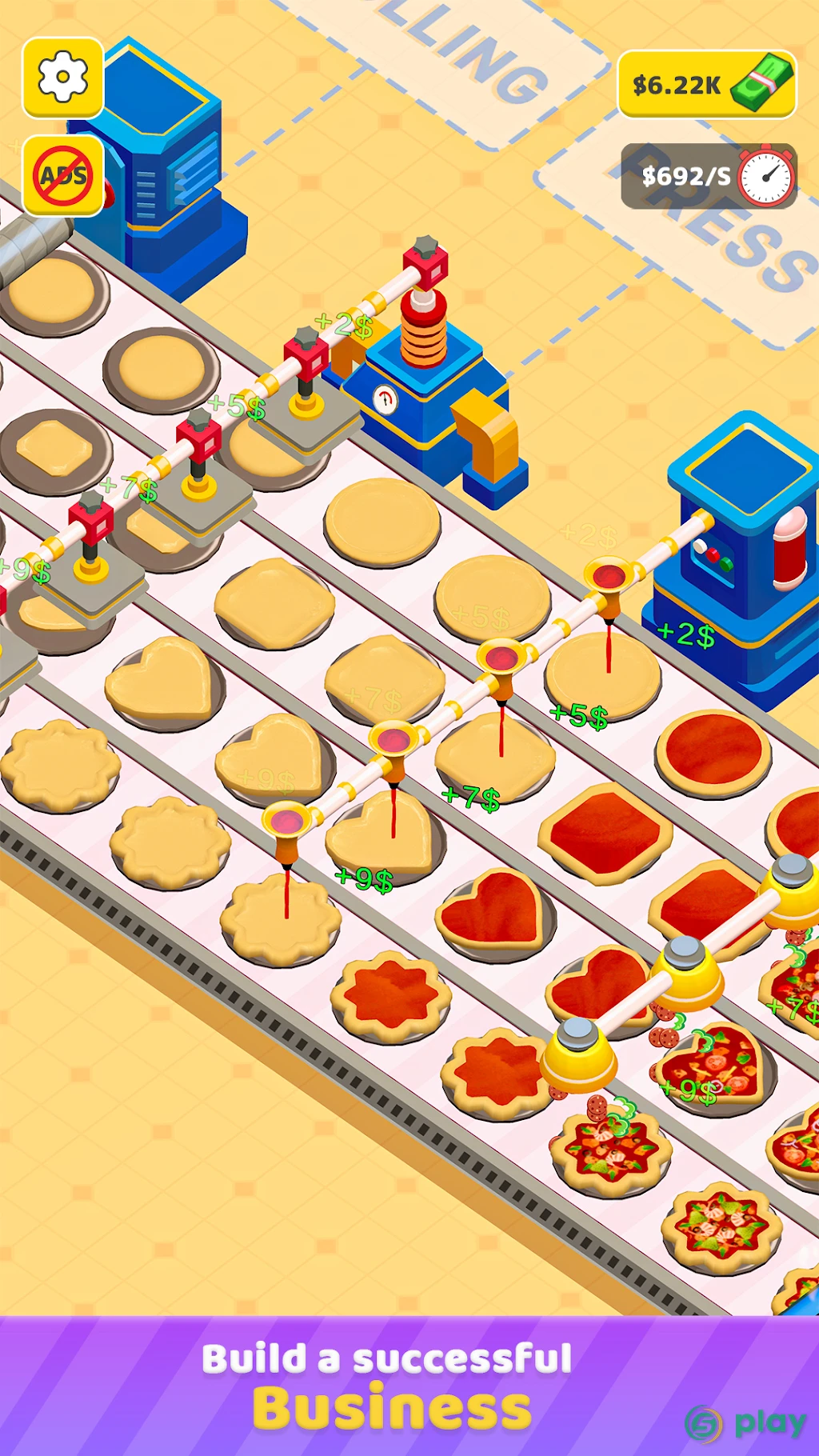 Idle Pizza Production Tycoon — скриншот 11