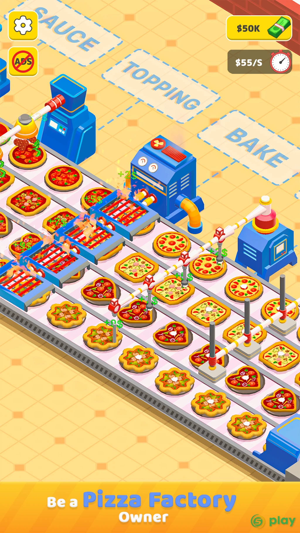 Idle Pizza Production Tycoon — скриншот 9
