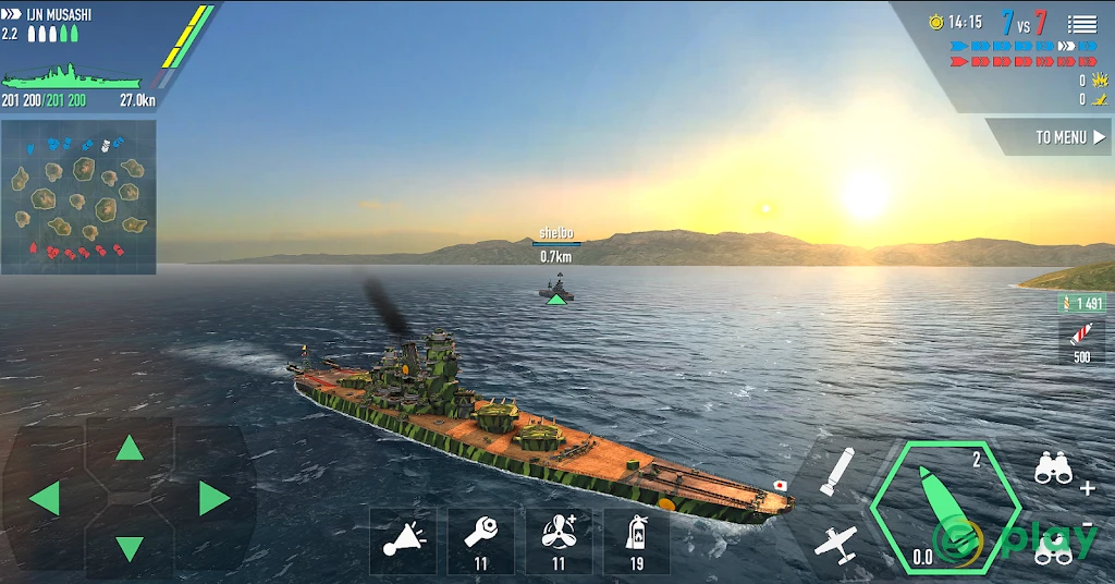 Battle of Warships — скриншот 3