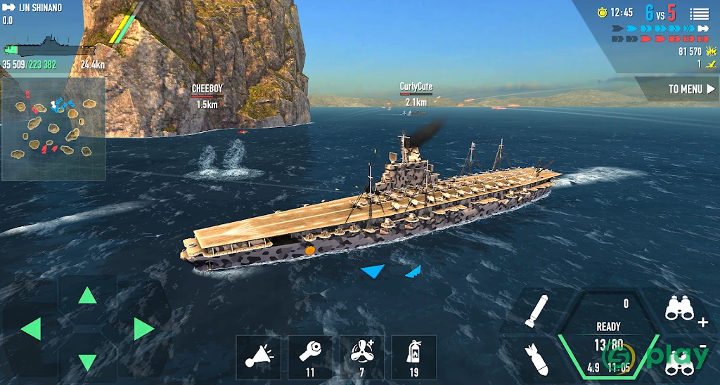 Battle of Warships — скриншот 7