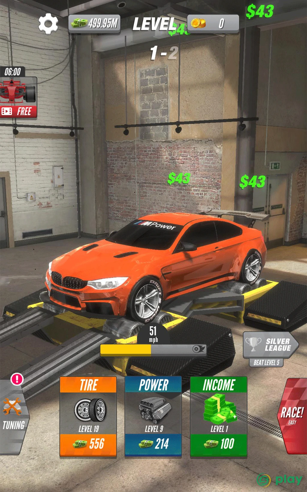 Dyno 2 Race - Car Tuning — скриншот 5
