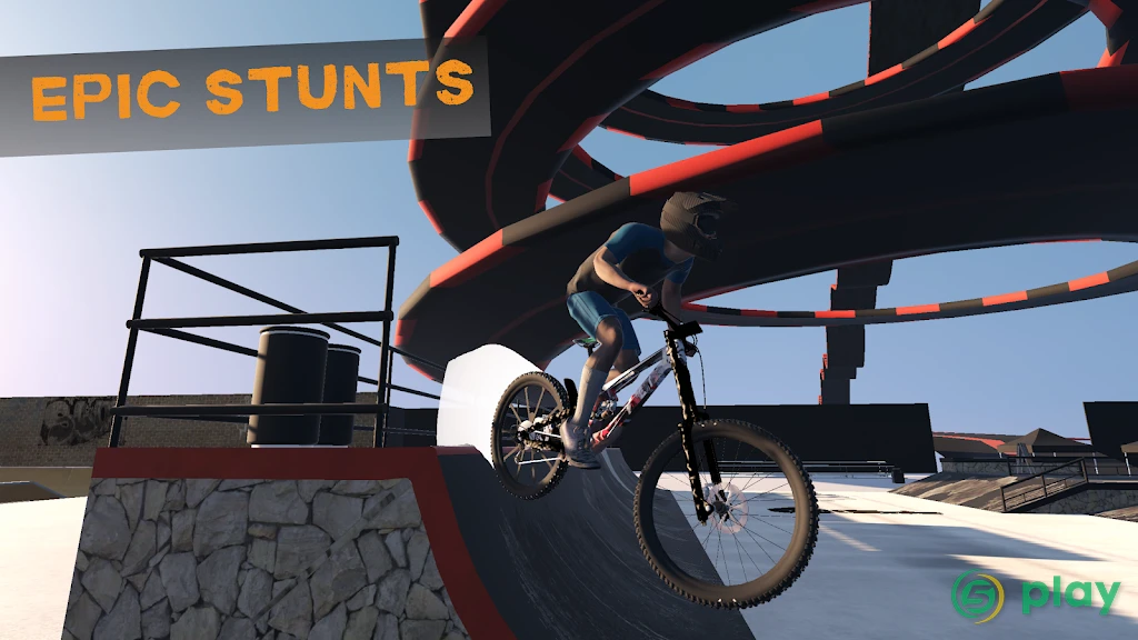 Bicycle Extreme Rider 3D — скриншот 8