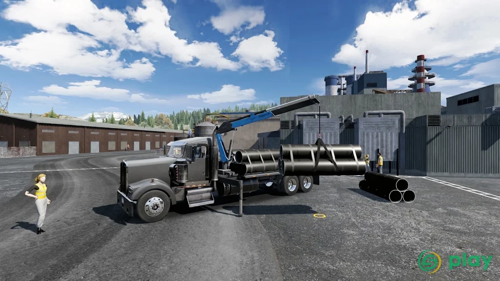 Truck Simulator Big Rigs — скриншот 5