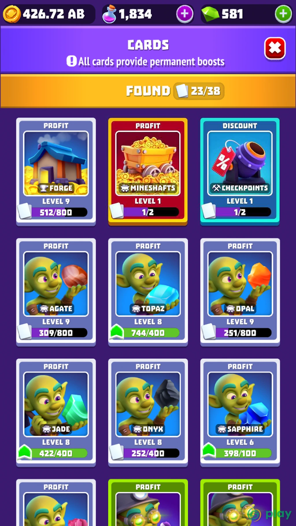 Gold and Goblins: Idle Miner — скриншот 6