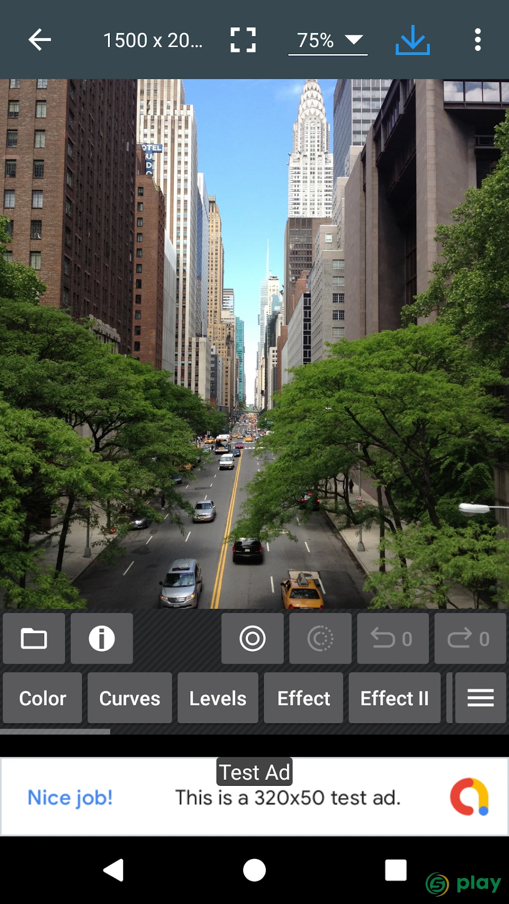 Photo Editor — скриншот 1
