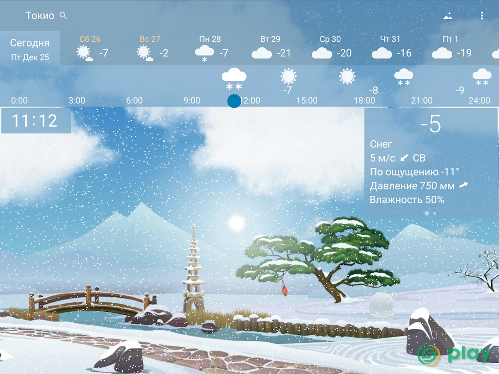 Погода YoWindow - Без Ограничений — скриншот 14