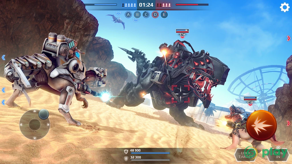Jurassic Monster World: Dinosaur War 3D FPS — скриншот 3