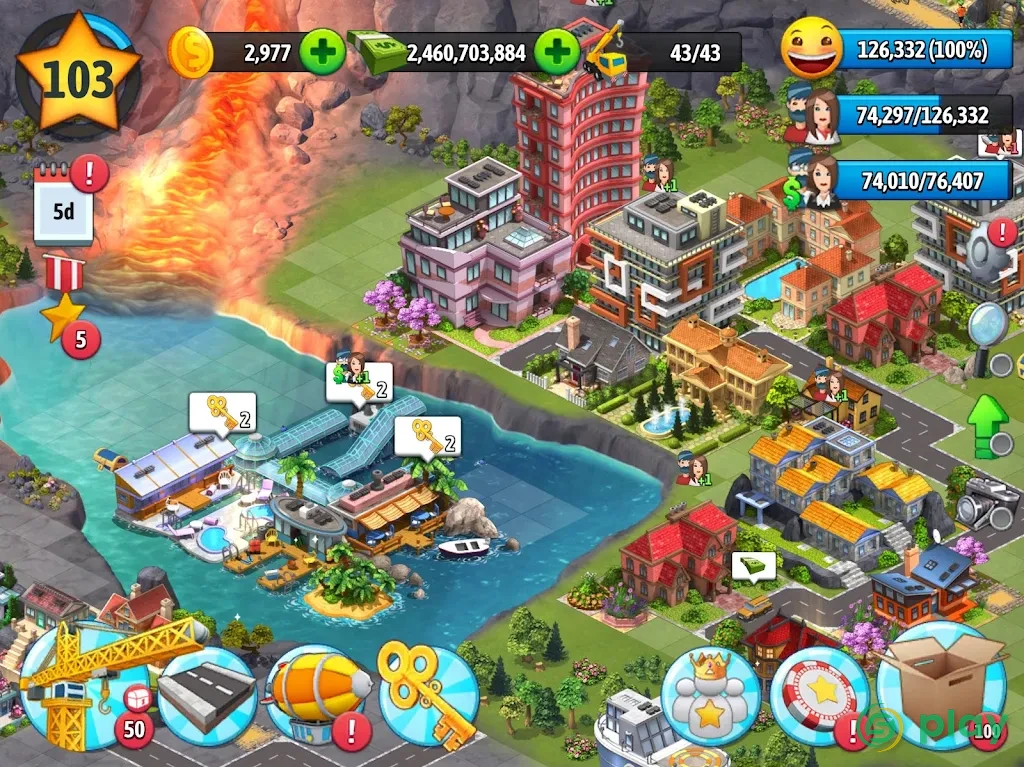 City Island 5 - Tycoon Building Offline Sim Game — скриншот 16