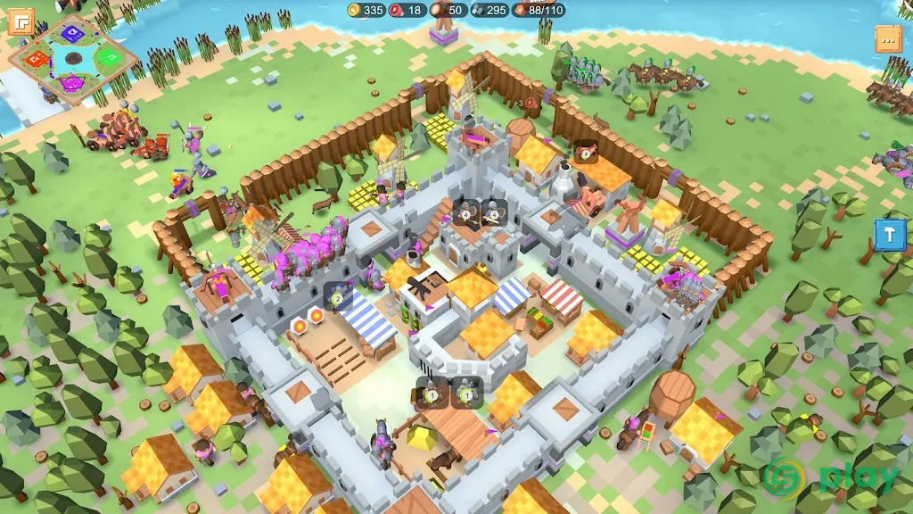 RTS Siege Up! - Бесплатная стратегия Оффлайн — скриншот 2