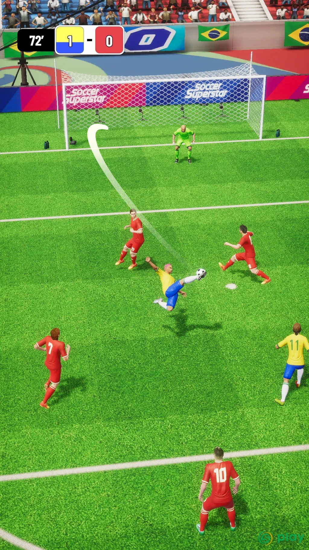 Soccer Super Star - футбол — скриншот 2