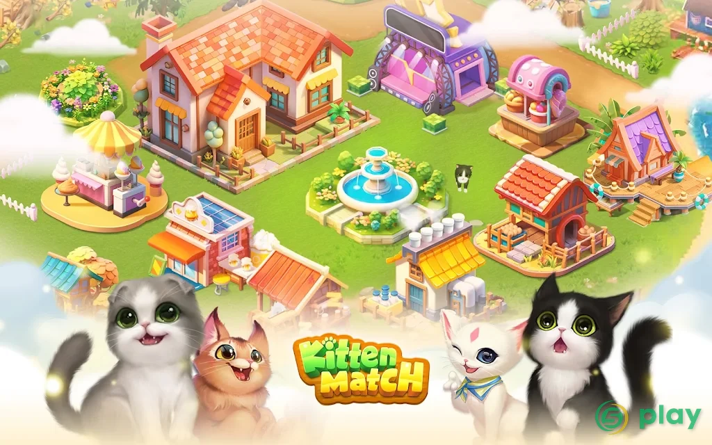 Kitten Match — скриншот 1
