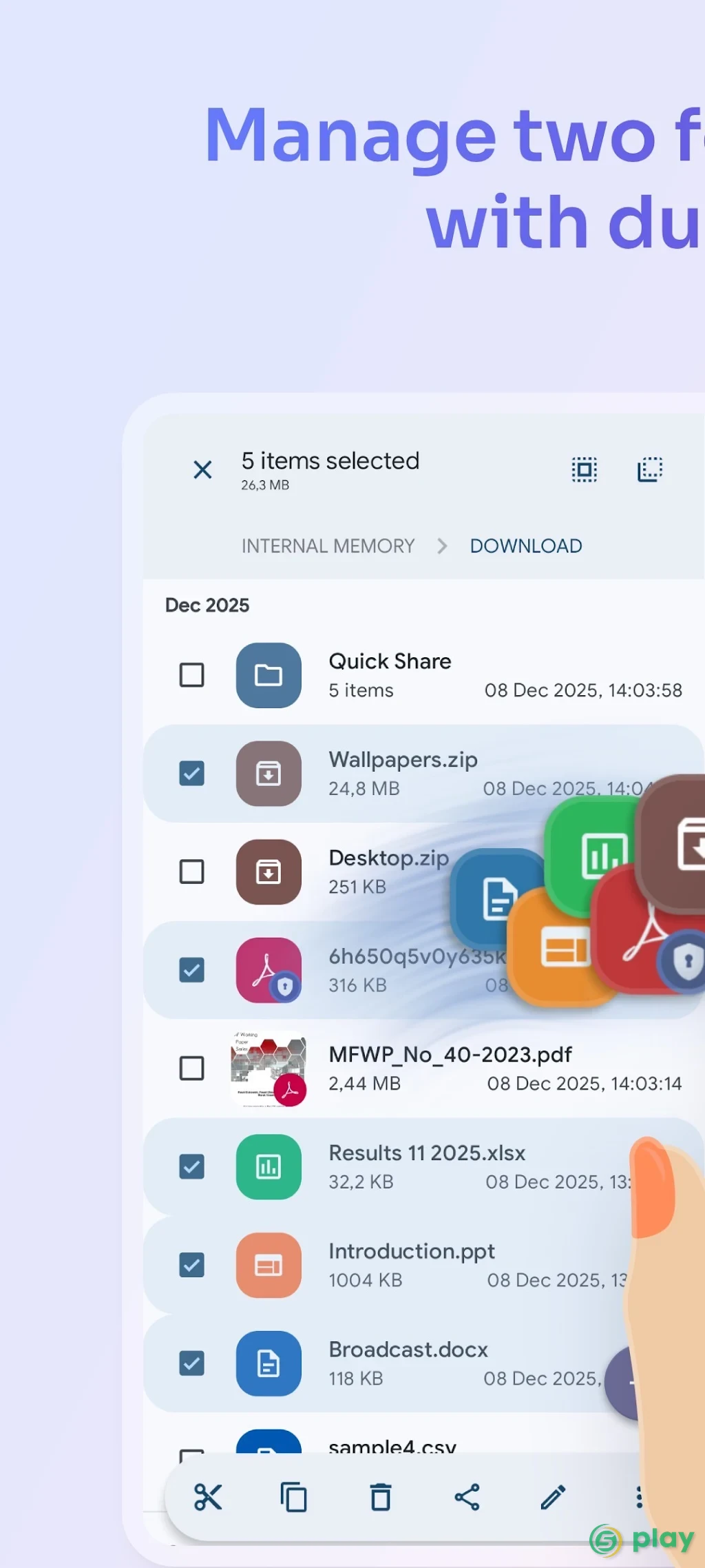 Solid Explorer File Manager — скриншот 1