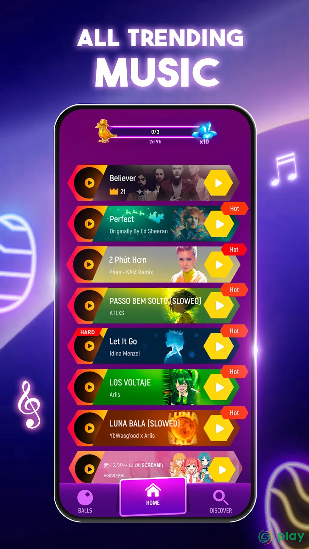 Tiles Hop: EDM Rush! — скриншот 4