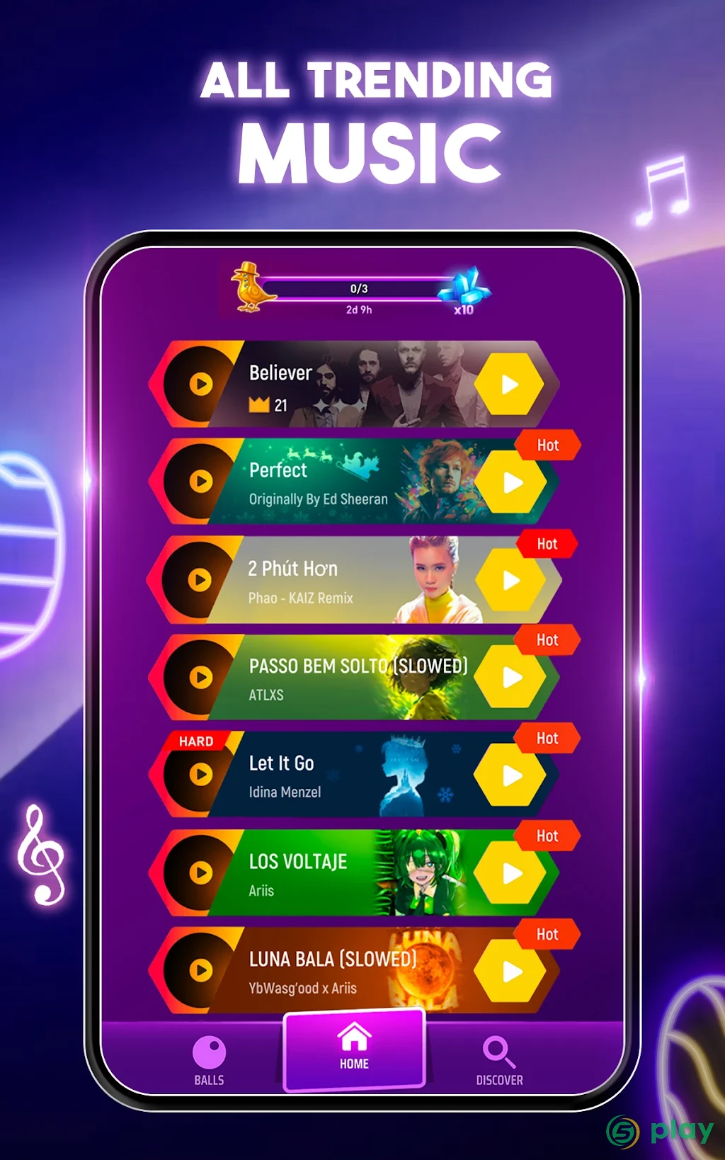 Tiles Hop: EDM Rush! — скриншот 8