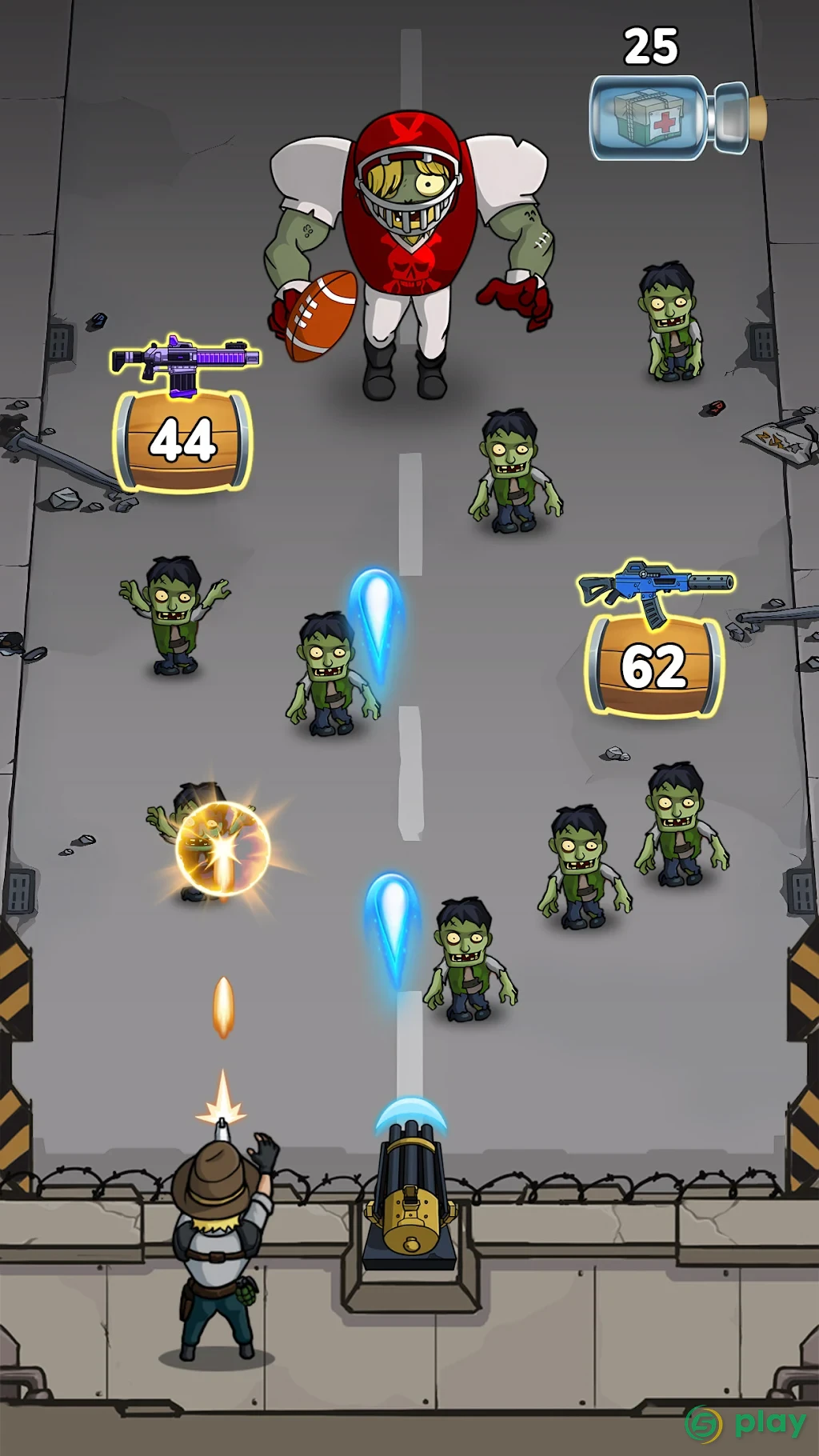 Zombie War: Idle Defense Game — скриншот 13