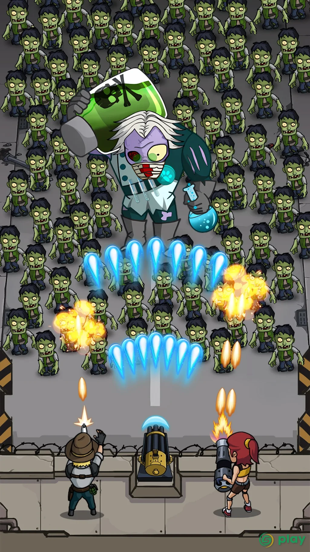 Zombie War: Idle Defense Game — скриншот 14