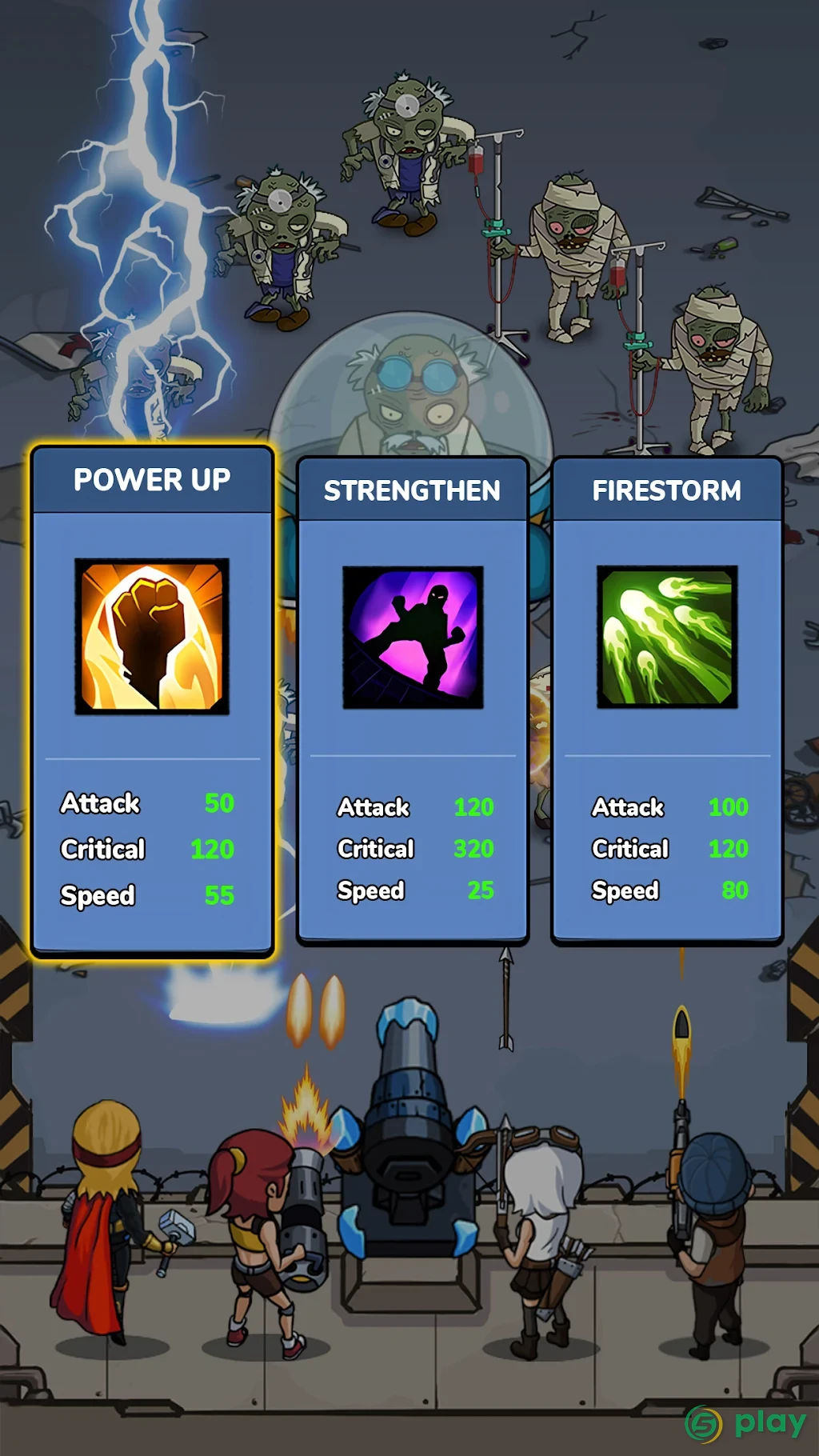 Zombie War: Idle Defense Game — скриншот 15