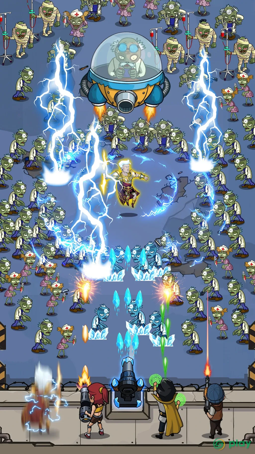 Zombie War: Idle Defense Game — скриншот 17