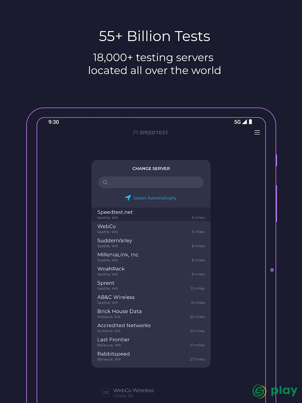 Speedtest.net — скриншот 15