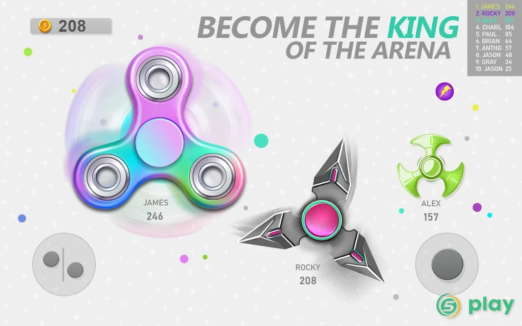 Fidget Spinner .io Game — скриншот 10