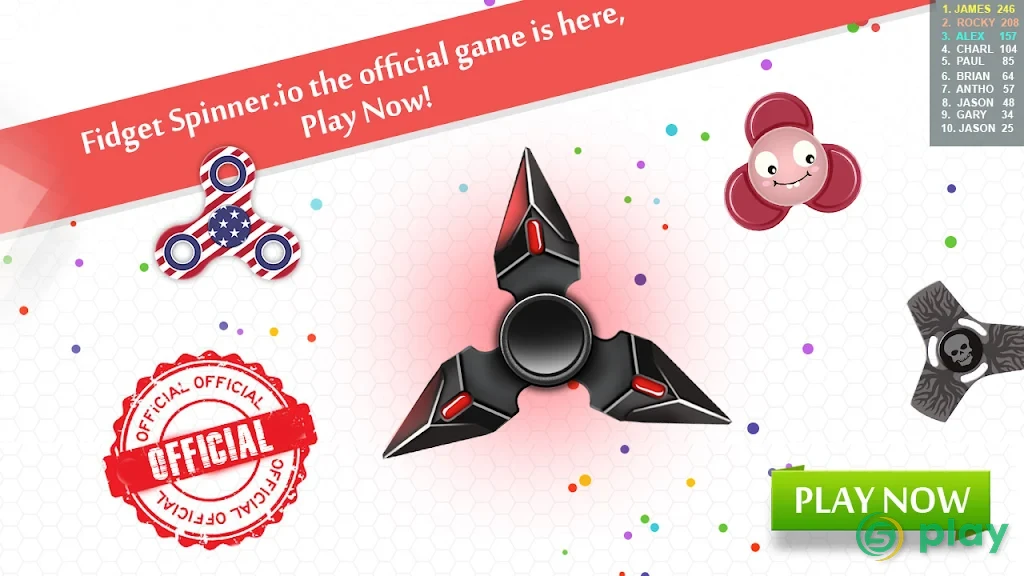 Fidget Spinner .io Game — скриншот 14