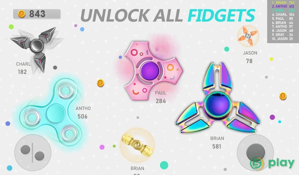 Fidget Spinner .io Game — скриншот 4