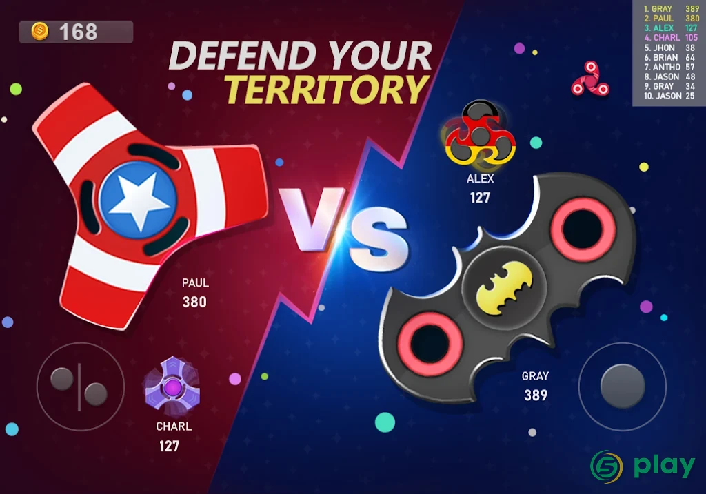 Fidget Spinner .io Game — скриншот 5