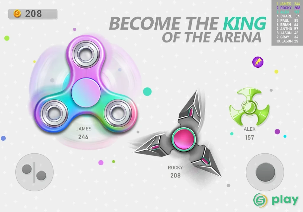 Fidget Spinner .io Game — скриншот 6