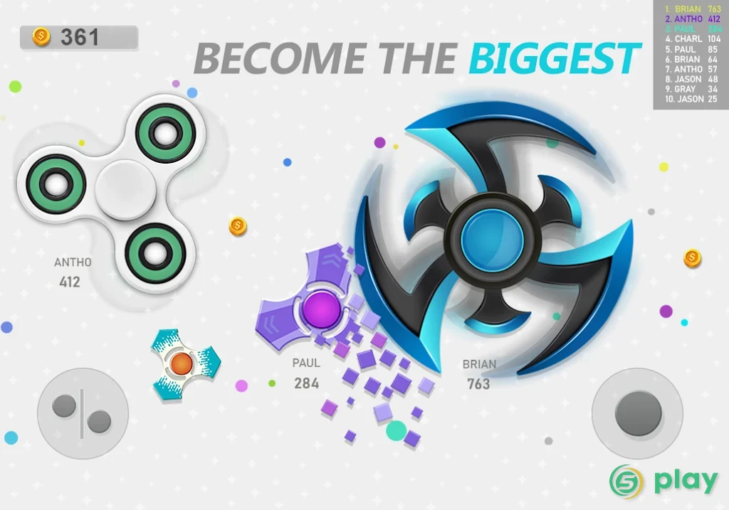 Fidget Spinner .io Game — скриншот 7