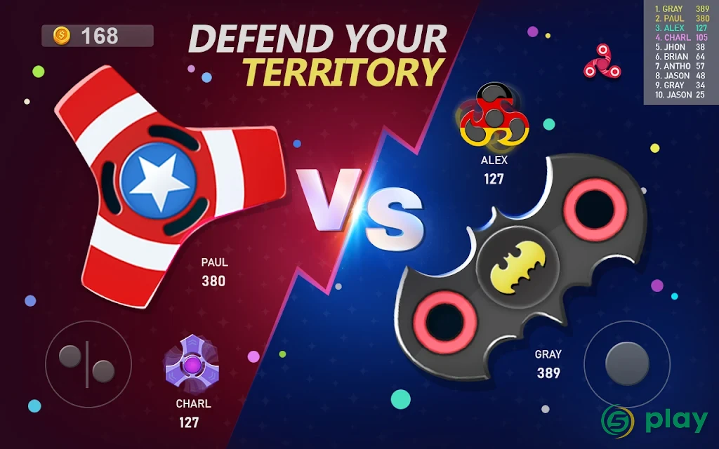 Fidget Spinner .io Game — скриншот 9