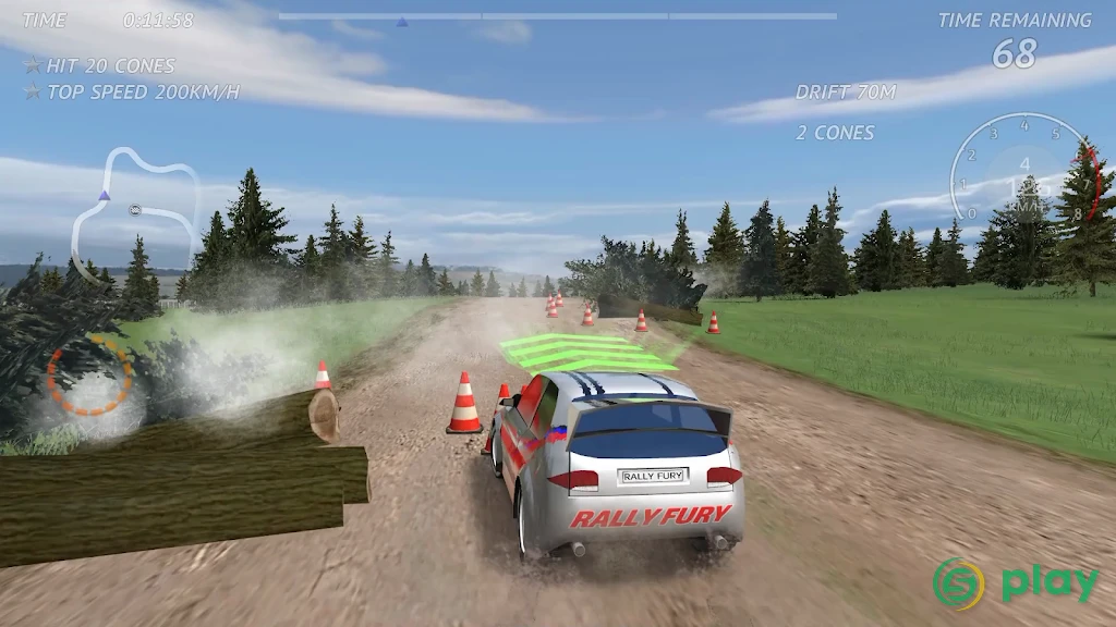 Rally Fury — скриншот 3