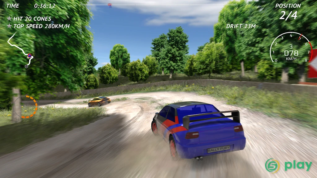 Rally Fury — скриншот 5