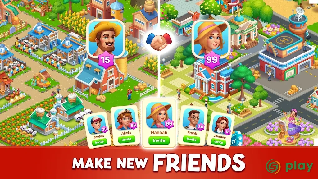 Farm City : Farming & City Building — скриншот 7