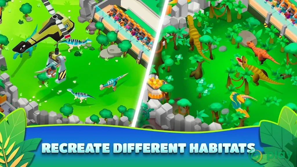 Dinosaur Park - Jurassic Tycoon — скриншот 2