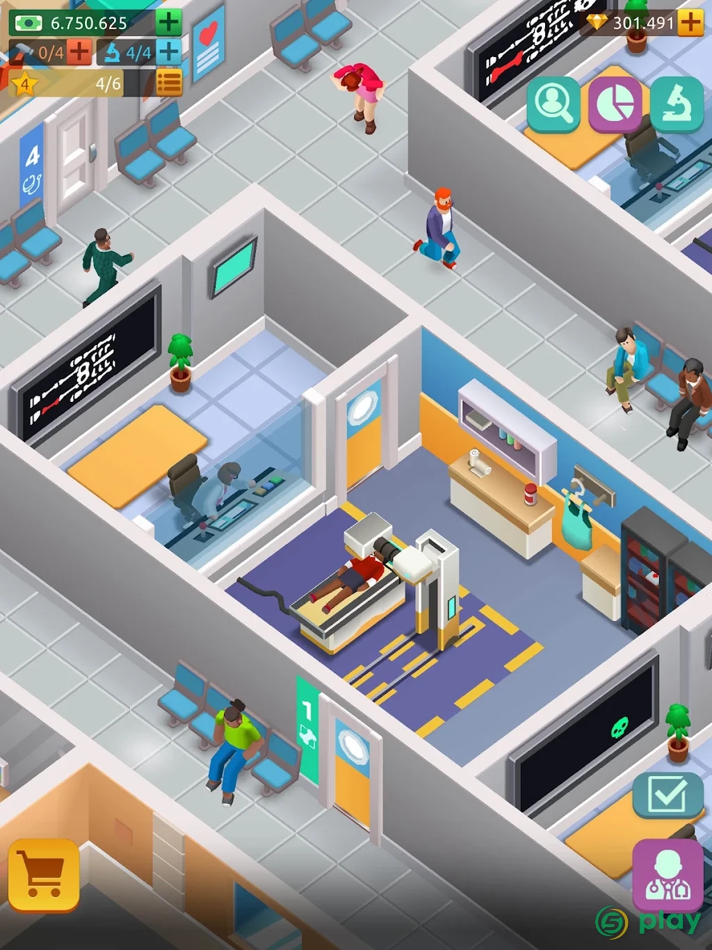 Hospital Empire Tycoon - Idle — скриншот 12