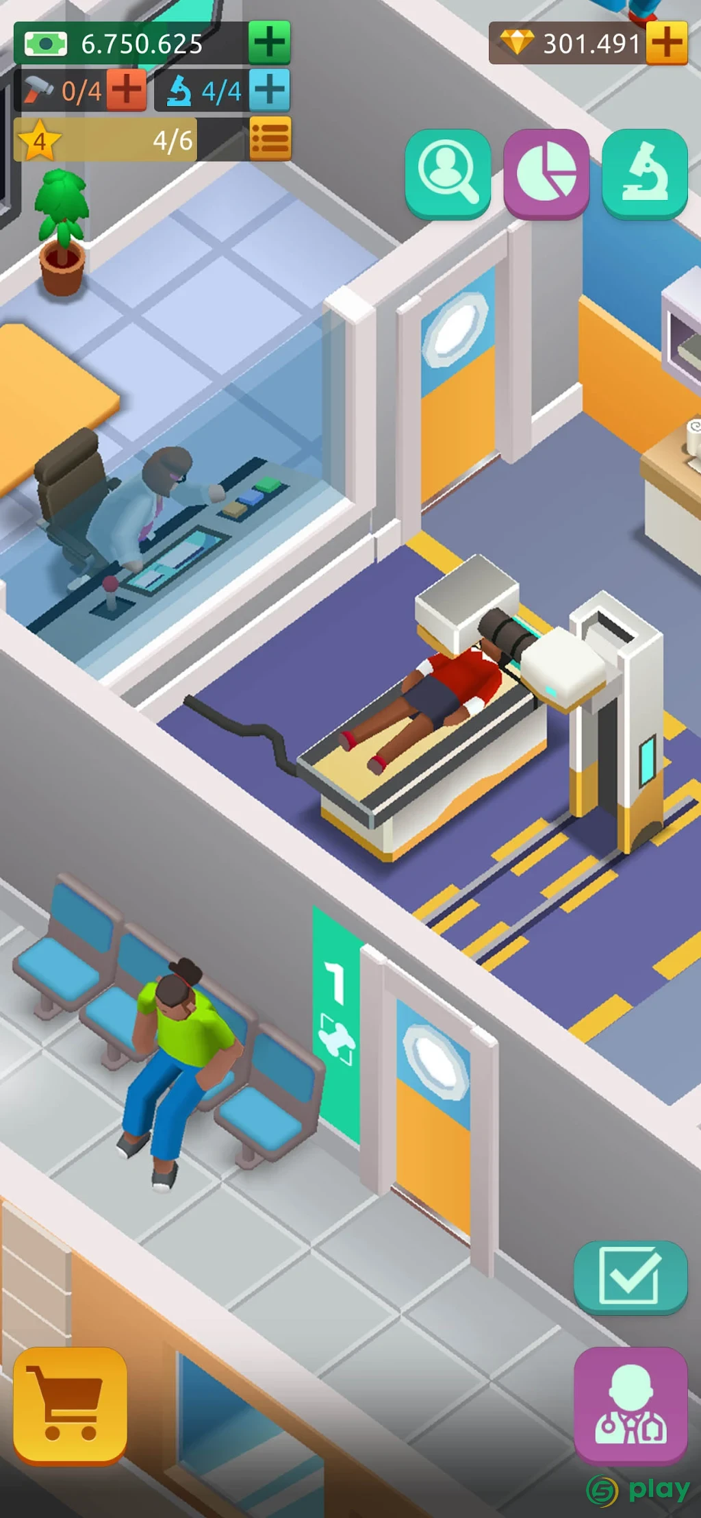 Hospital Empire Tycoon - Idle — скриншот 6