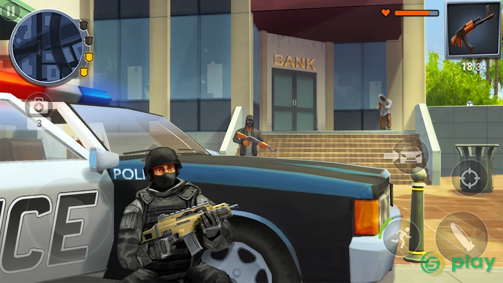 Gangs Town Story. Экшн шутер с открытым миром — скриншот 8
