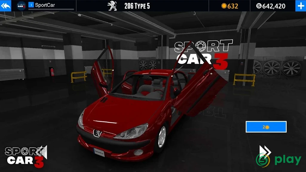 Sport car 3 : Taxi & Police -  drive simulator — скриншот 7