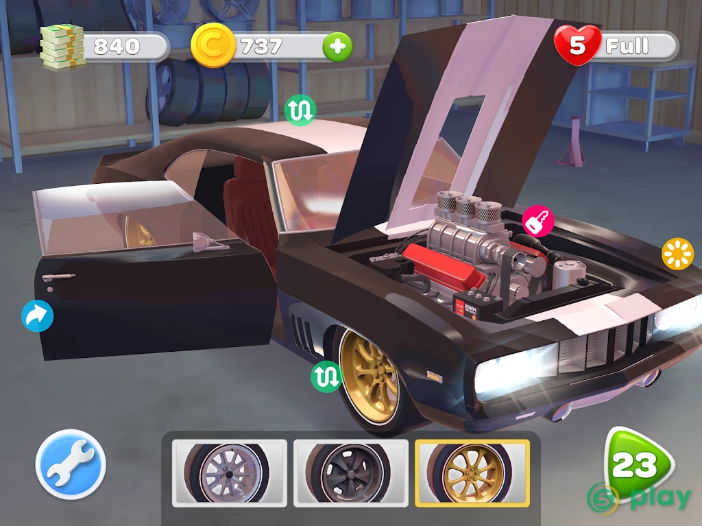 Car Restore - Car Mechanic — скриншот 12
